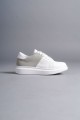 SLW151 Boost Bağcıklı Cilt Süet Erkek Günlük Sneaker Ayakkabı CSBT - Beyaz/Gri SLW151 Boost Bağcıklı Cilt Süet Erkek Günlük Sneaker Ayakkabı CSBT - Beyaz/Gri