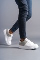 SLW151 Boost Bağcıklı Cilt Süet Erkek Günlük Sneaker Ayakkabı CSBT - Beyaz/Gri SLW151 Boost Bağcıklı Cilt Süet Erkek Günlük Sneaker Ayakkabı CSBT - Beyaz/Gri