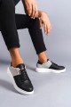 SLW151 Boost Bağcıklı Cilt Süet Erkek Günlük Sneaker Ayakkabı CSBT - Siyah/Gri SLW151 Boost Bağcıklı Cilt Süet Erkek Günlük Sneaker Ayakkabı CSBT - Siyah/Gri