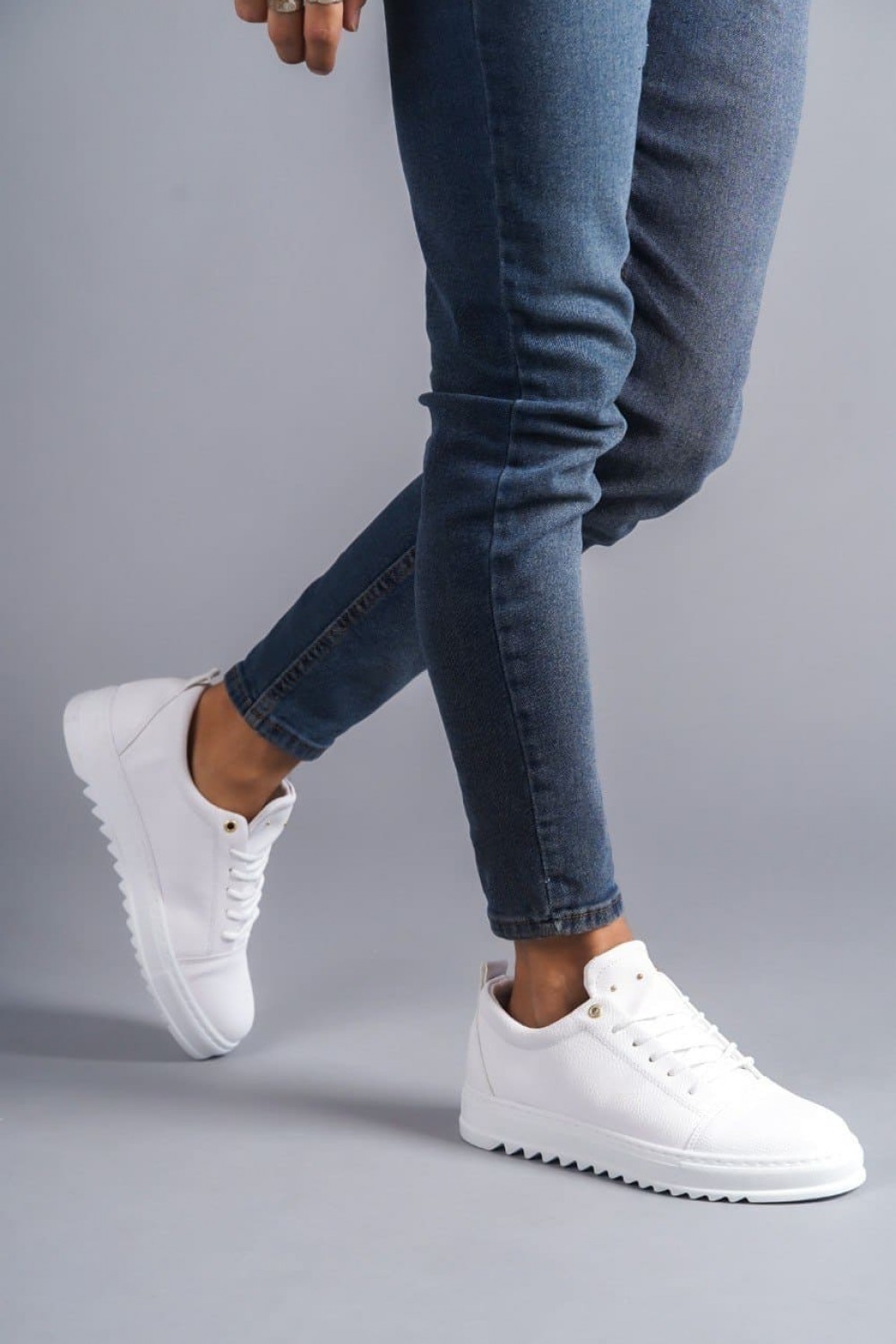 SLW152 Cool Bağcıklı Cilt Erkek Günlük Spor Klasik Ayakkabı BT - Beyaz SLW152 Cool Bağcıklı Cilt Erkek Günlük Spor Klasik Ayakkabı BT - Beyaz