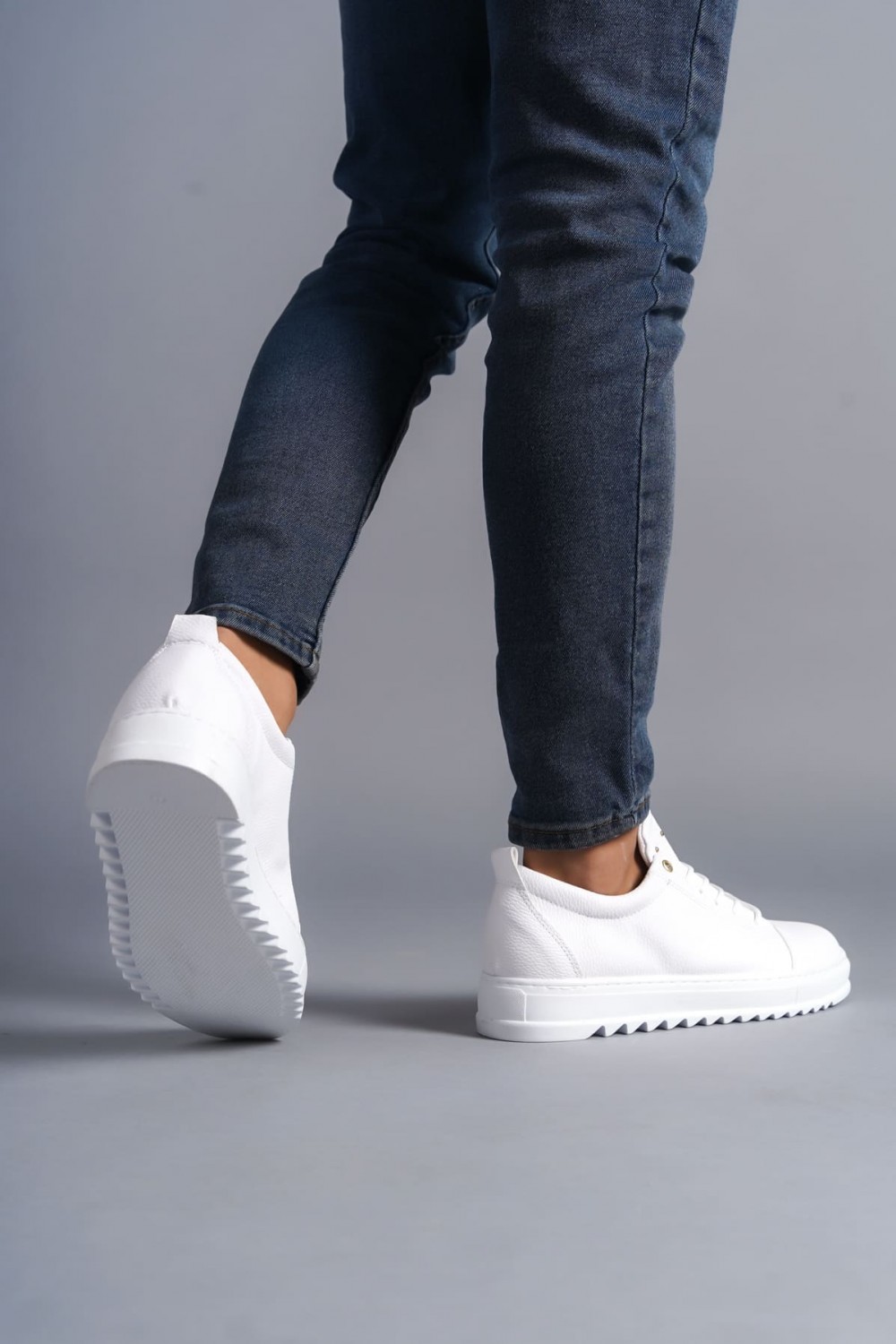 SLW152 Cool Bağcıklı Cilt Erkek Günlük Spor Klasik Ayakkabı BT - Beyaz SLW152 Cool Bağcıklı Cilt Erkek Günlük Spor Klasik Ayakkabı BT - Beyaz
