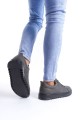 SLW152 Cool Bağcıklı Cilt Erkek Günlük Spor Klasik Ayakkabı CST - Füme SLW152 Cool Bağcıklı Cilt Erkek Günlük Spor Klasik Ayakkabı CST - Füme