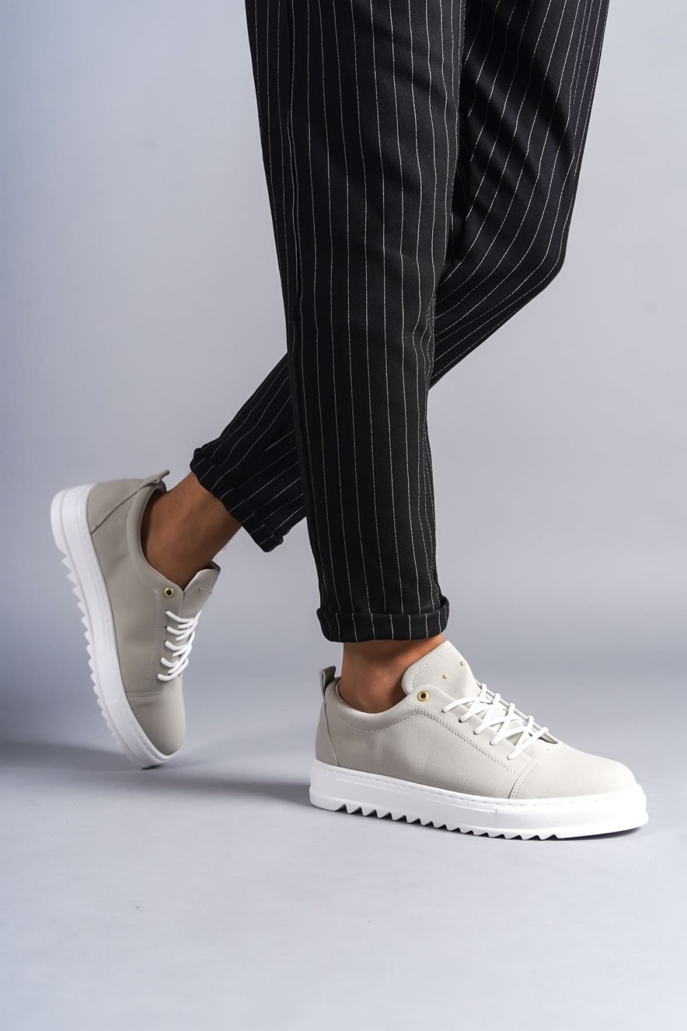 SLW152 Cool Bağcıklı Süet Erkek Günlük Spor Klasik Ayakkabı SBT - Gri SLW152 Cool Bağcıklı Süet Erkek Günlük Spor Klasik Ayakkabı SBT - Gri