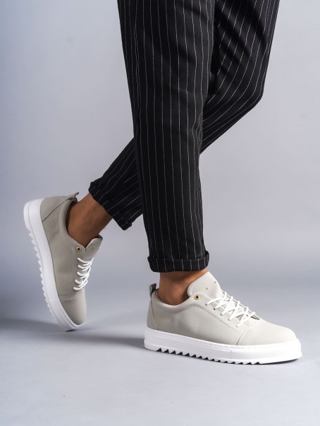 SLW152 Cool Bağcıklı Süet Erkek Günlük Spor Klasik Ayakkabı SBT - Gri SLW152 Cool Bağcıklı Süet Erkek Günlük Spor Klasik Ayakkabı SBT - Gri