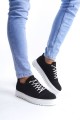 SLW152 Cool Bağcıklı Süet Erkek Günlük Spor Klasik Ayakkabı SBT - Siyah SLW152 Cool Bağcıklı Süet Erkek Günlük Spor Klasik Ayakkabı SBT - Siyah