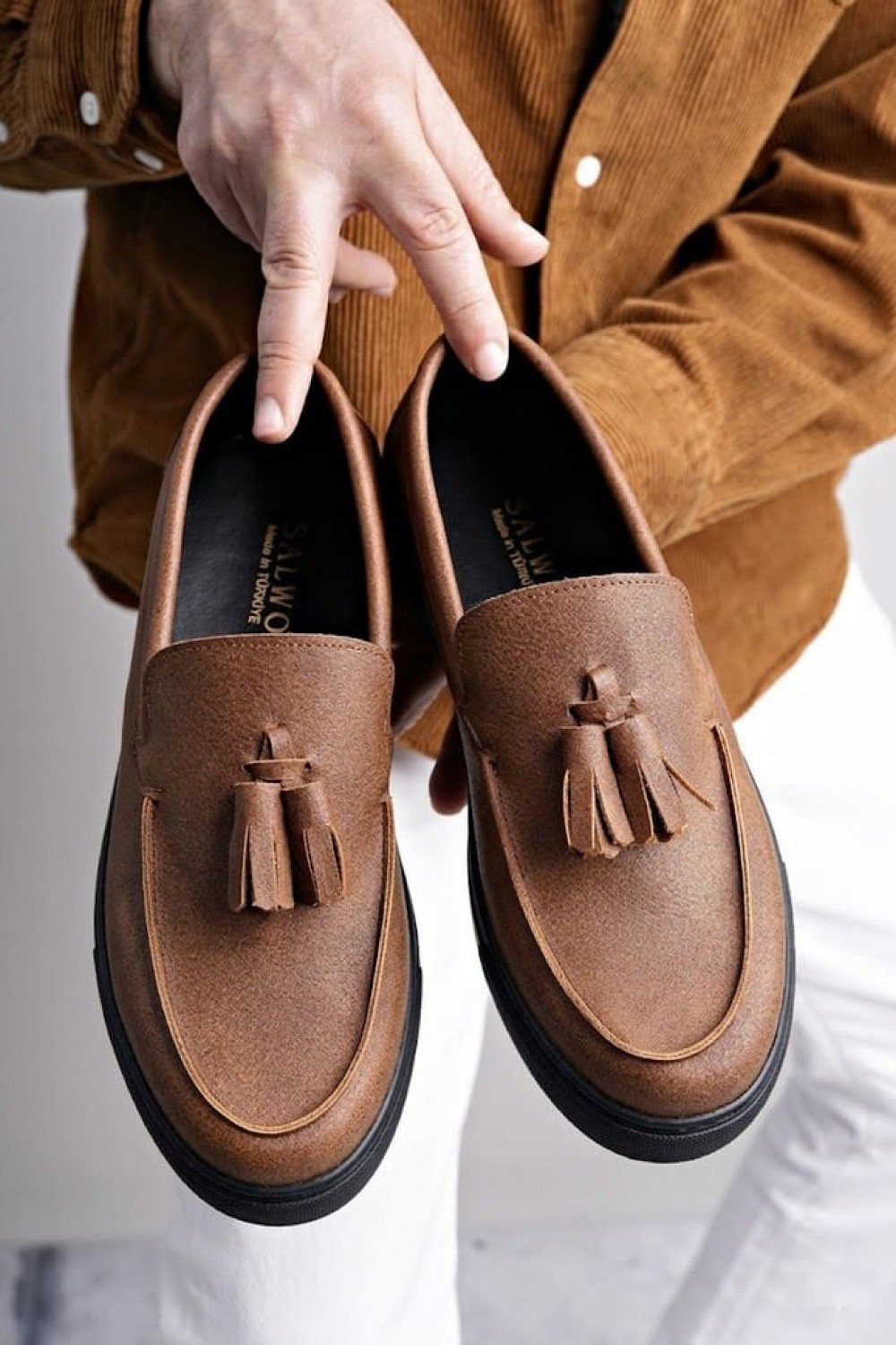 SLW153 Bloom Bağcıksız Püsküllü Cilt Erkek Günlük Spor Klasik Ayakkabı CST - Taba SLW153 Bloom Bağcıksız Püsküllü Cilt Erkek Günlük Spor Klasik Ayakkabı CST - Taba