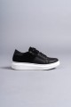 SLW155 Warrior Bağcıklı ve Fermuarlı Cilt Süet Erkek Günlük Sneaker Ayakkabı CSBT - Siyah SLW155 Warrior Bağcıklı ve Fermuarlı Cilt Süet Erkek Günlük Sneaker Ayakkabı CSBT - Siyah