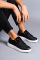SLW155 Warrior Bağcıklı ve Fermuarlı Cilt Süet Erkek Günlük Sneaker Ayakkabı CSBT - Siyah SLW155 Warrior Bağcıklı ve Fermuarlı Cilt Süet Erkek Günlük Sneaker Ayakkabı CSBT - Siyah