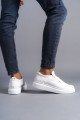 SLW161 Hippo Bağcıksız Cilt Erkek Günlük Sneaker Ayakkabı CBT - Beyaz SLW161 Hippo Bağcıksız Cilt Erkek Günlük Sneaker Ayakkabı CBT - Beyaz