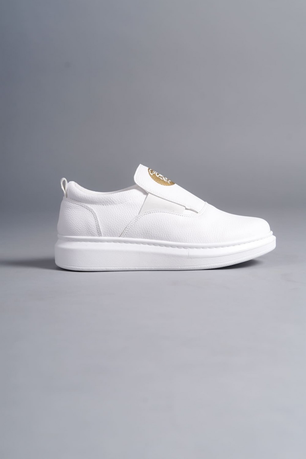 SLW161 Hippo Bağcıksız Cilt Erkek Günlük Sneaker Ayakkabı CBT - Beyaz SLW161 Hippo Bağcıksız Cilt Erkek Günlük Sneaker Ayakkabı CBT - Beyaz