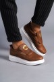 SLW161 Hippo Bağcıksız Cilt Erkek Günlük Sneaker Ayakkabı CBT - Taba SLW161 Hippo Bağcıksız Cilt Erkek Günlük Sneaker Ayakkabı CBT - Taba
