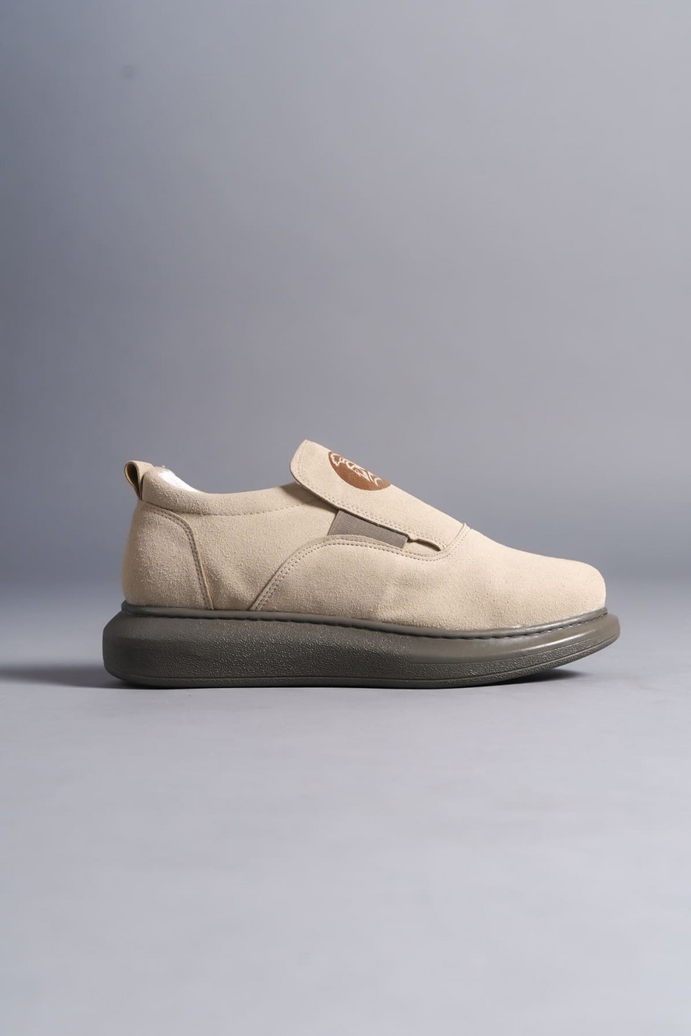 SLW161 Hippo Bağcıksız Süet Erkek Günlük Sneaker Ayakkabı SGT - Bej SLW161 Hippo Bağcıksız Süet Erkek Günlük Sneaker Ayakkabı SGT - Bej