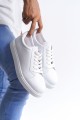 SLW165 Elite Bağcıklı Cilt Erkek Günlük Sneaker Ayakkabı CBT - Beyaz SLW165 Elite Bağcıklı Cilt Erkek Günlük Sneaker Ayakkabı CBT - Beyaz