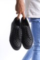 SLW166 Prestige Bağcıklı Cilt Kapitone Desenli Erkek Günlük Sneaker Ayakkabı CST - Siyah SLW166 Prestige Bağcıklı Cilt Kapitone Desenli Erkek Günlük Sneaker Ayakkabı CST - Siyah